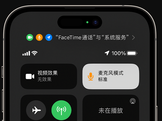 通榆苹果授权维修网点分享iPhone在通话时让你的声音更清晰 