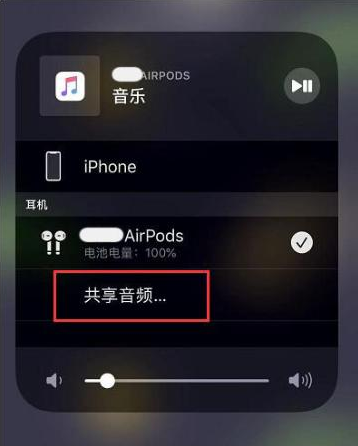 通榆苹果14音频维修点分享iPhone14音频共享设置方法 