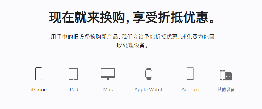 通榆苹果手机维修分享iPhone以旧换新的去处 